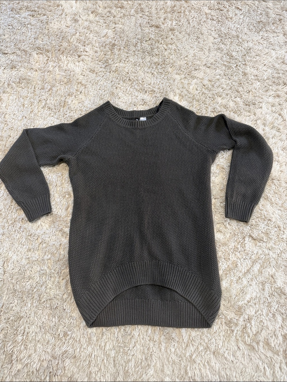 Divided H&M Charcoal Crewneck Sweater